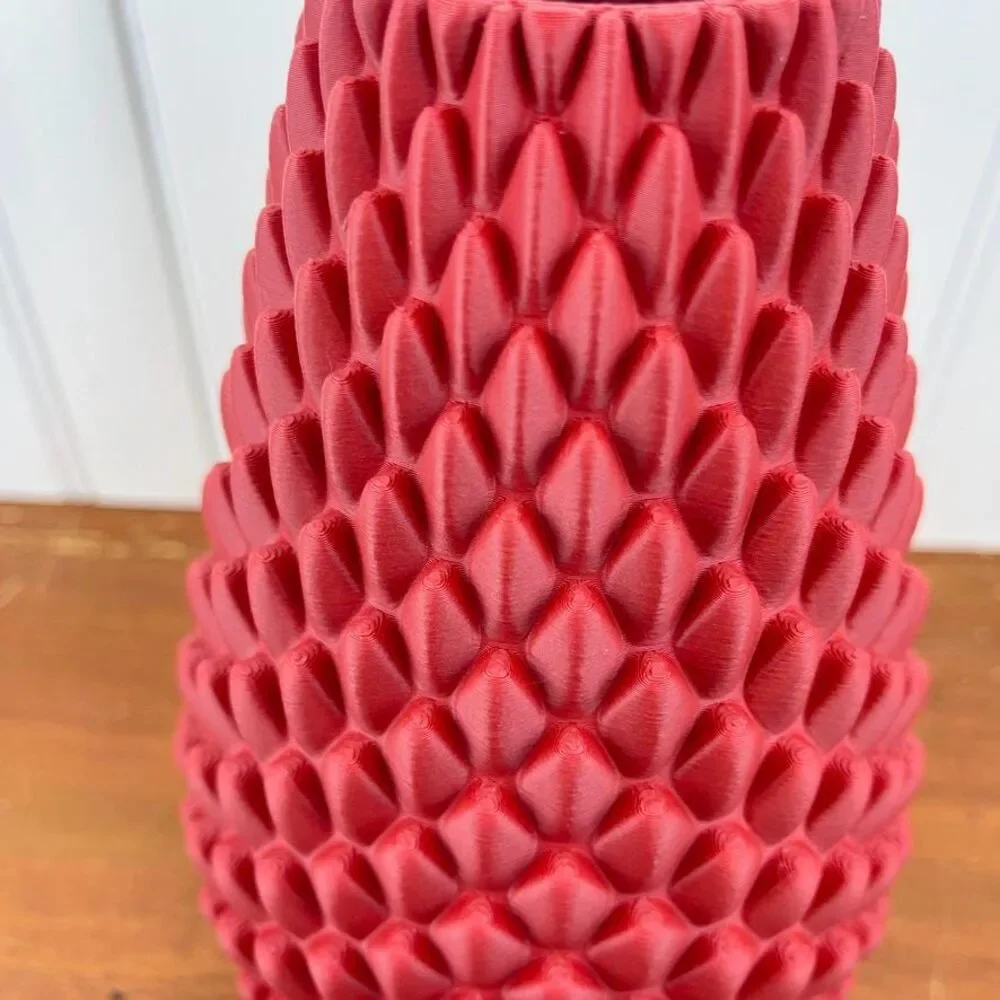 Modern Vase, Dragonscale Flower Vase